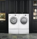 7.5 cu. ft. capacity Front Load gas dryer with steam view 12