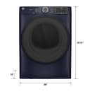 Ge® Energy Star® 7.8 Cu. Ft. Capacity Smart Front Load Electric Dryer With Sanitize Cycle view 14