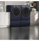 Ge® Energy Star® 7.8 Cu. Ft. Capacity Smart Front Load Gas Dryer With Sanitize Cycle view 13