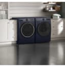 Ge® Energy Star® 7.8 Cu. Ft. Capacity Smart Front Load Gas Dryer With Sanitize Cycle view 12