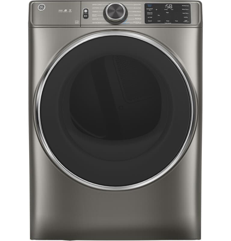 7.8 cu. ft. Capacity Smart Front Load Electric Dryer with Steam and Sanitize Cycle