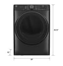 Ge® Energy Star® 7.8 Cu. Ft. Capacity Smart Front Load Electric Dryer With Steam And Sanitize Cycle view 22