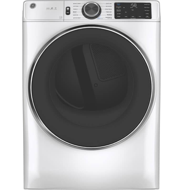 7.8 cu. ft. Capacity Smart Front Load Electric Dryer with Steam and Sanitize Cycle