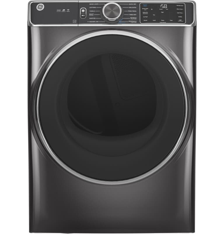 7.8 cu. ft. Capacity Smart Front Load Electric Dryer with Steam and Sanitize Cycle