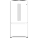 22.2 Cu. Ft. French-Door Refrigerator view 3