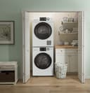 24" 4.1 Cu.Ft. Front Load Ventless Condenser Electric Dryer with Stainless Steel Basket view 2