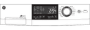 24" 4.1 Cu.Ft. Front Load Ventless Condenser Electric Dryer with Stainless Steel Basket view 18