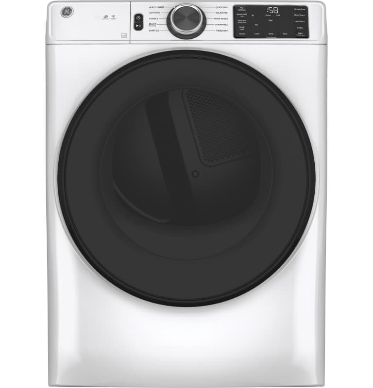Long Vent 7.8 cu. ft. Capacity Smart Electric Dryer with Sanitize Cycle