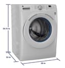 Ge® Energy Star® 4.6 Cu. Ft. Capacity Smart Front Load Washer With Ultrafresh Vent System With Odorblock™ view 37
