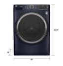 Ge® Energy Star® 4.8 Cu. Ft. Capacity Smart Front Load Washer With Ultrafresh Vent System With Odorblock™ And Sanitize W/oxi view 3
