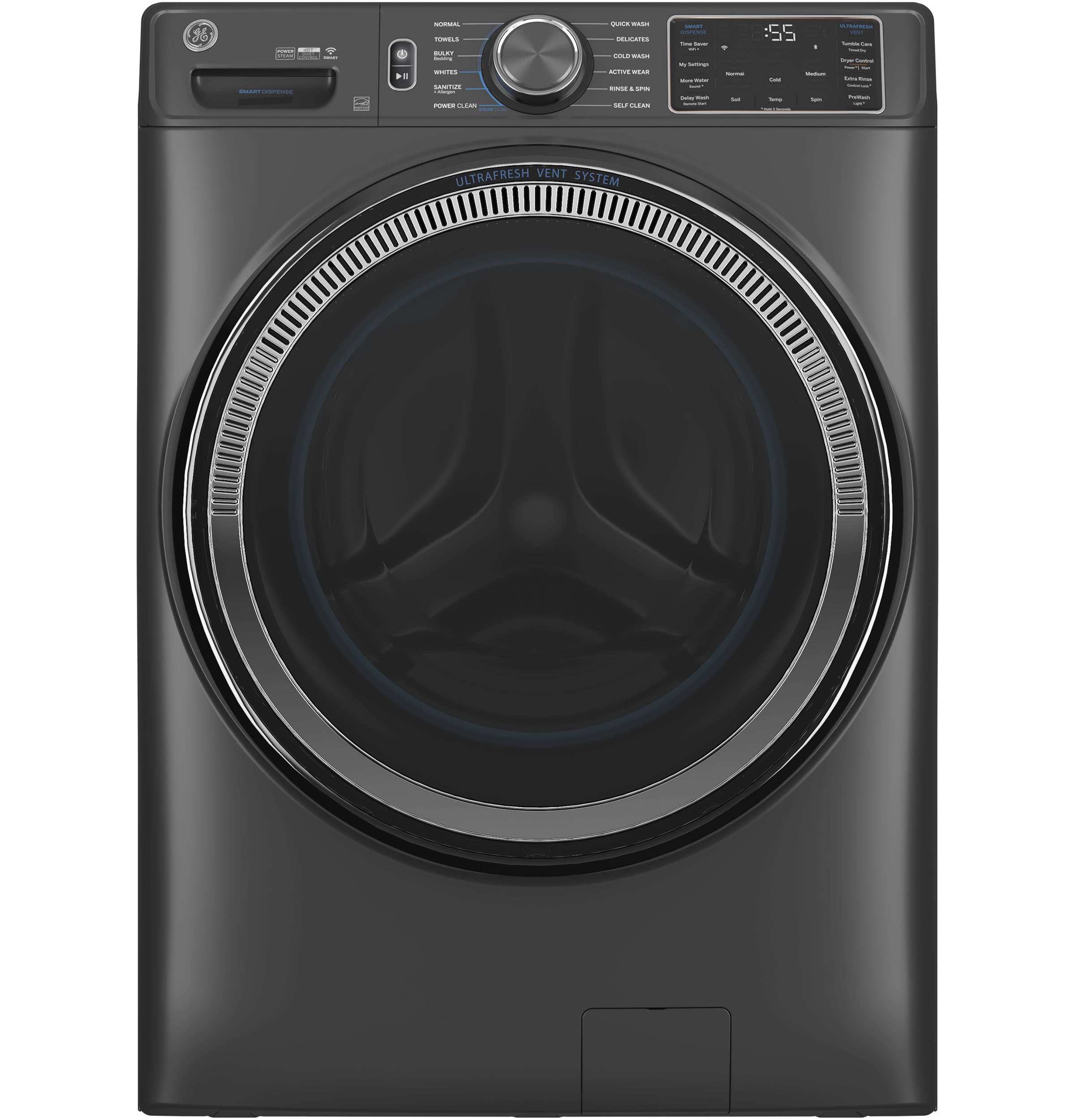 5.0 cu. ft. Capacity Smart Front Load Steam Washer with SmartDispense UltraFresh Vent System with OdorBlock and Steam