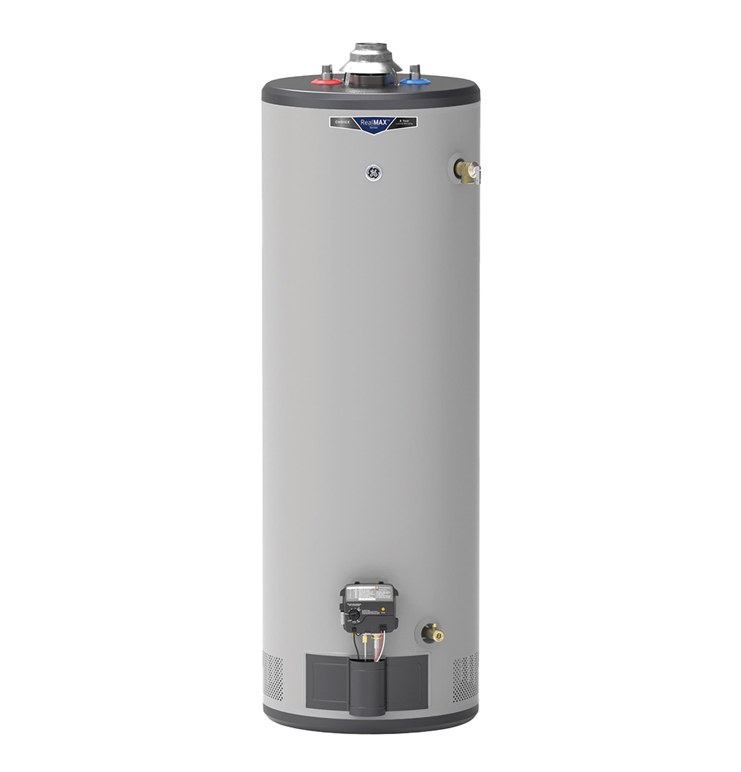 RealMAX Choice 40-Gallon Tall Natural Gas Atmospheric Water Heater