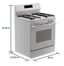 Ge® 30" Free-standing Gas Range view 13