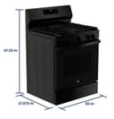 Ge® 30" Free-standing Gas Range With Crisp Mode view 4