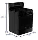 Ge® 30" Free-standing Gas Convection Range With No Preheat Air Fry And Easywash™ Oven Tray view 15