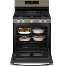 Ge® 30" Free-standing Gas Convection Range With No Preheat Air Fry And Easywash™ Oven Tray view 22