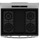 30" Free-Standing Gas Convection Range with No Preheat Air Fry and EasyWash Oven Tray view 2