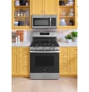 Ge® 30" Free-standing Gas Convection Range With No Preheat Air Fry And Easywash™ Oven Tray view 24