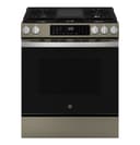 Ge® 30" Slide-in Front-control Convection Gas Range With No Preheat Air Fry And Easywash™ Oven Tray view 1