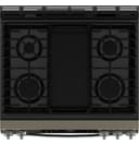 Ge® 30" Slide-in Front-control Convection Gas Range With No Preheat Air Fry And Easywash™ Oven Tray view 19