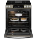 Ge® 30" Slide-in Front-control Convection Gas Range With No Preheat Air Fry And Easywash™ Oven Tray view 22