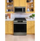 Ge® 30" Slide-in Front-control Convection Gas Range With No Preheat Air Fry And Easywash™ Oven Tray view 24