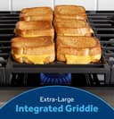 Ge® 30" Slide-in Front-control Convection Gas Range With No Preheat Air Fry And Easywash™ Oven Tray view 5