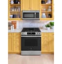 Ge® 30" Slide-in Front-control Convection Gas Range With No Preheat Air Fry And Easywash™ Oven Tray view 24
