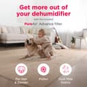 2-in-1 35 Pint Dehumidifier with Built-in Allergy Filter and Wi-Fi (Energy Star) view 7