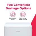 2-in-1 35 Pint Dehumidifier with Built-in Allergy Filter and Wi-Fi (Energy Star) view 8