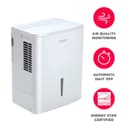 2-in-1 35 Pint Dehumidifier with Built-in Allergy Filter and Wi-Fi (Energy Star) view 9