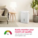 2-in-1 50 Pint Dehumidifier with Built-in Allergy Filter and Wi-Fi (Energy Star) view 10