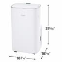 3-in-1 Connected Inverter Portable Room Air Conditioner 14,000 BTU (ASHRAE) / 10,500 BTU (DOE) view 12