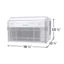 8,000 BTU Inverter Window Room Air Conditioner with Wi-Fi (Energy Star) view 3