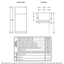19.2 Cu. Ft. Top-Freezer Refrigerator view 9