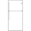 21.9 Cu. Ft. Top-Freezer Refrigerator view 7