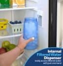 24.2 Cu. Ft. Counter-Depth Side-By-Side Refrigerator with Internal Dispenser and In-Door Icemaker view 8