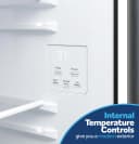 24.2 Cu. Ft. Counter-Depth Side-By-Side Refrigerator with Internal Dispenser and In-Door Icemaker view 20