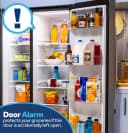 24.2 Cu. Ft. Counter-Depth Side-By-Side Refrigerator with Internal Dispenser and In-Door Icemaker view 25