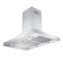 48 in. Convertible Vent Island Mount Range Hood view 2