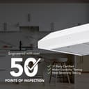 Broan-NuTone 30-Inch Under Cabinet Range Hood, ENERGY STAR, 350 Max Blower CFM, White view 5