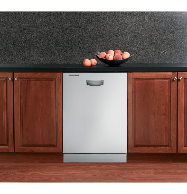 Tall Tub Built-In Dishwasher with Hidden Controls and Recessed Handle