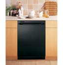 Tall Tub Built-In Dishwasher with hidden controls and towel bar handle view 4