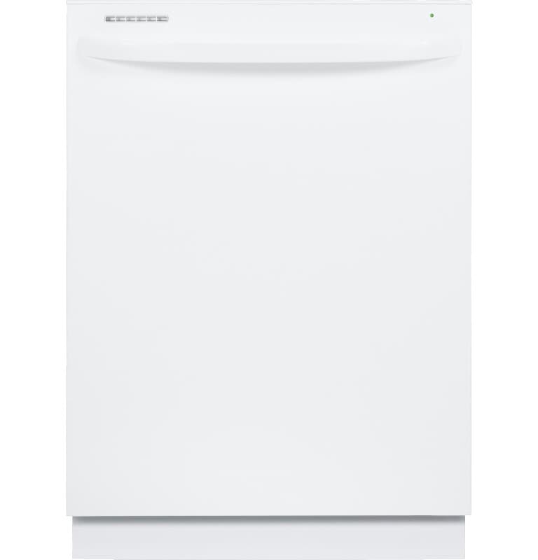 Tall Tub Built-In Dishwasher with hidden controls and towel bar handle