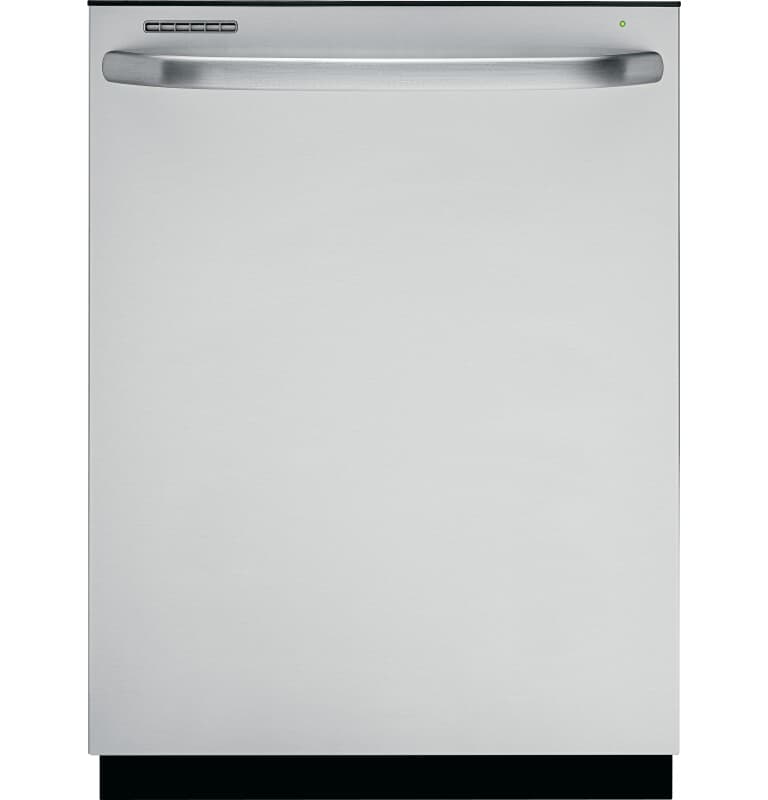 Tall Tub Built-In Dishwasher with hidden controls and towel bar handle
