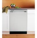 Tall Tub Built-In Dishwasher with hidden controls and towel bar handle view 3