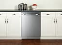 Tall Tub Built-In Dishwasher with hidden controls and auto wash cycle view 3