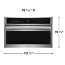 30" Built-In Microwave Oven with Drop-Down Door view 2