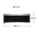1.2 Cu. Ft. Low-Profile Over-the-Range Microwave view 2