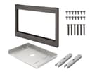27" Dark Stainless Steel Gallery Microwave Trim Kit view 4